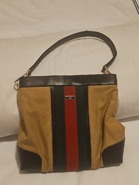 Gucci REHAB Canvas And Leather PROJECT BAG